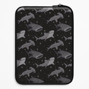 Black Shark Pattern Laptop Sleeve 1