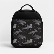 Black Shark Pattern Lunchbox 1