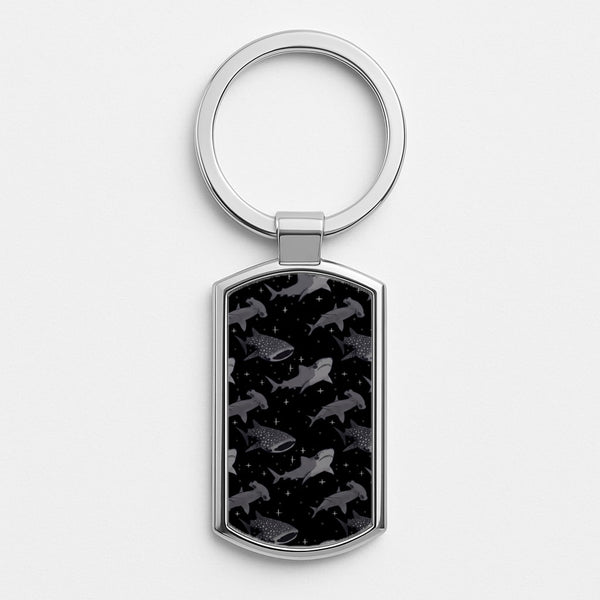 Silver Metal Keyring