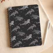 Black Shark Pattern Notebook 3
