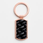 Black Shark Pattern Luxury Keyring 4