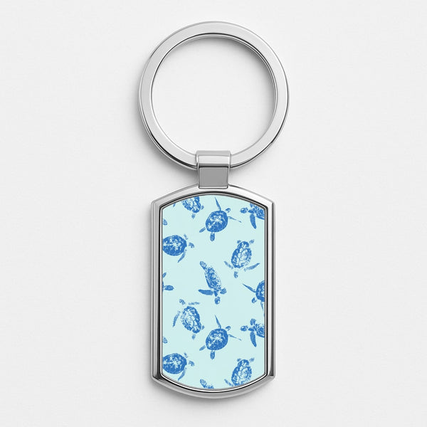 Silver Metal Keyring