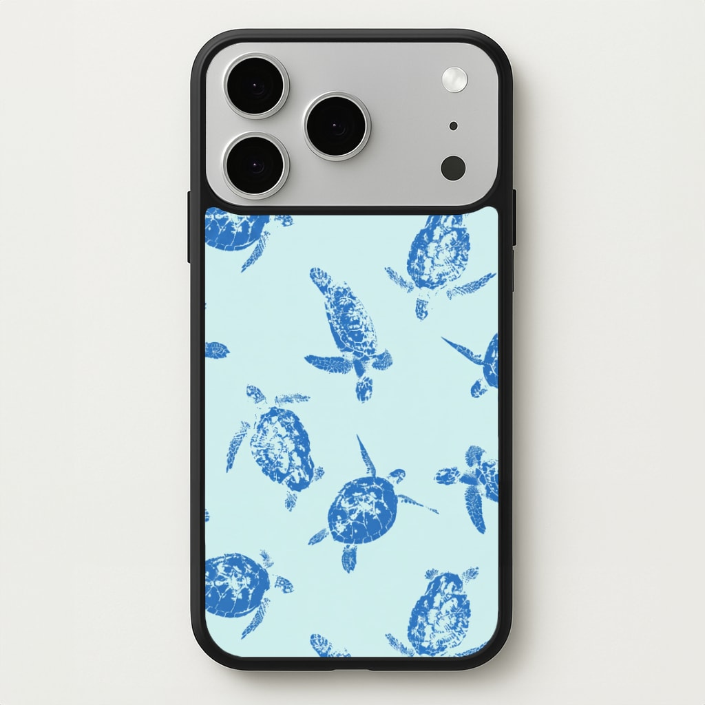 Blue Sea Turtles Phone Case