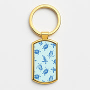Blue Sea Turtles Luxury Keyring 3