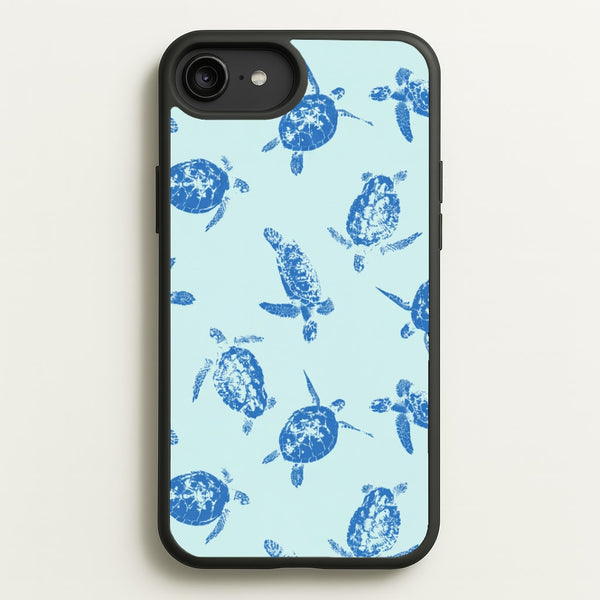Blue Sea Turtles Phone Case - iPhone 6 Plus / 7 Plus / 8 Plus / Standard