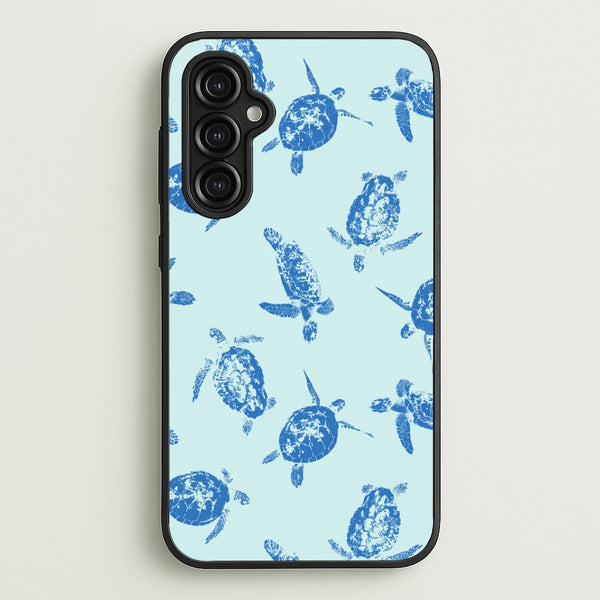 Blue Sea Turtles Phone Case - Galaxy A14 / Standard