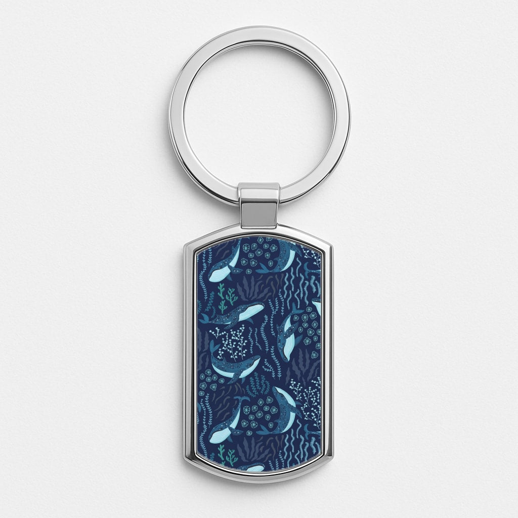 Midnight Whale Reef Luxury Keyring