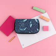 Midnight Whale Reef Pencil Case 3