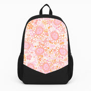 Coral Turtle Doodles Backpack 1