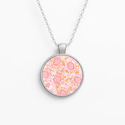 Coral Turtle Doodles Necklace 1