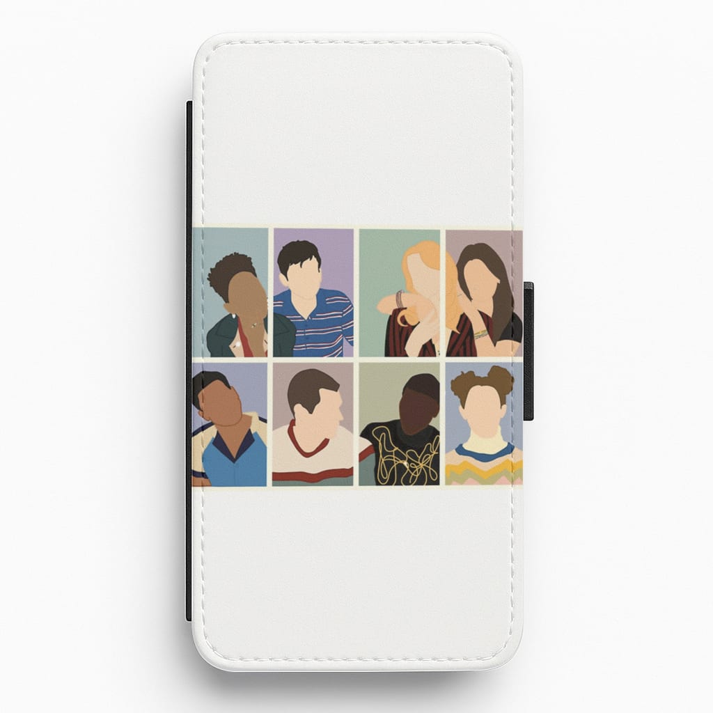 Sex Education Characters Flip / Wallet Phone Case
