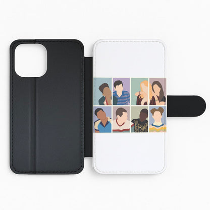 Sex Education Characters Flip Phone Case