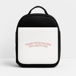 Wash Your Hands You Detty Pig Text - Sex Education Insulated Lunchbox