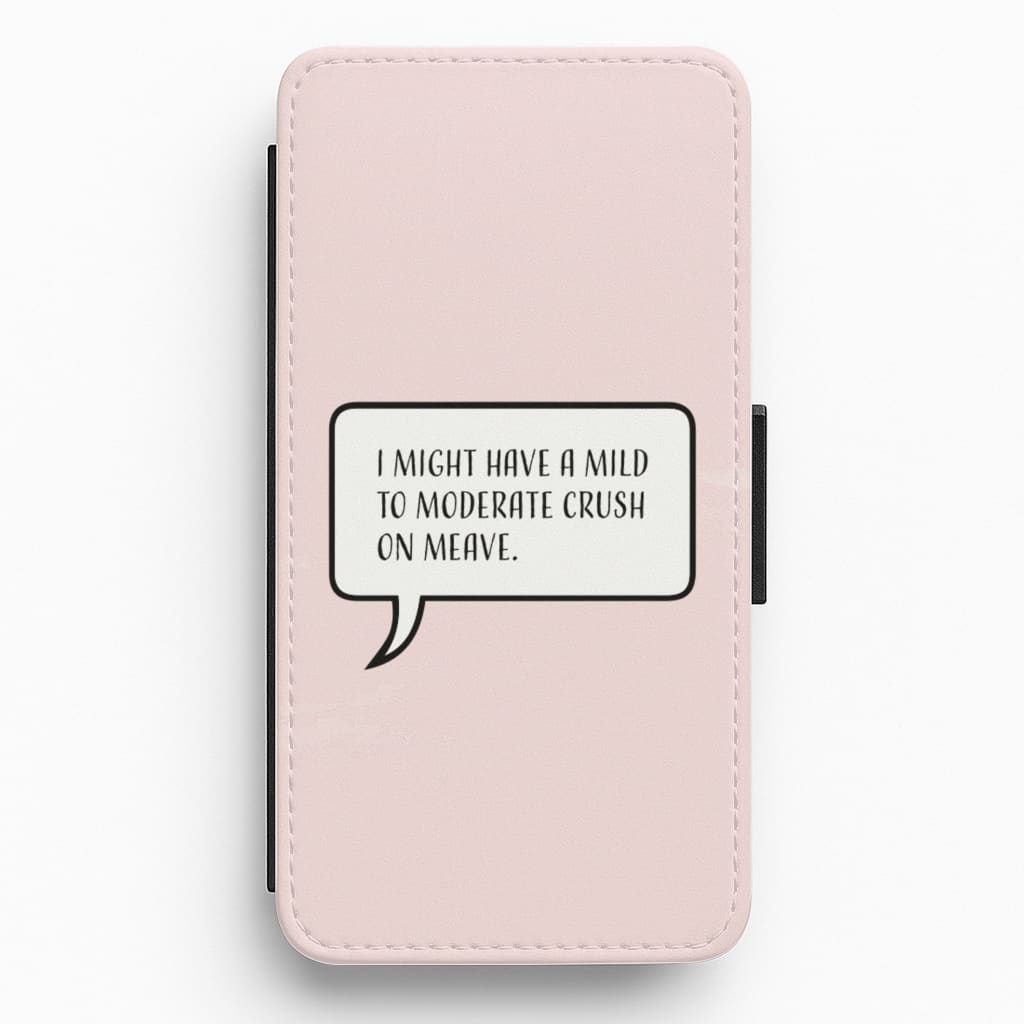 Moderate Crush On Maeve - Sex Education Flip / Wallet Phone Case
