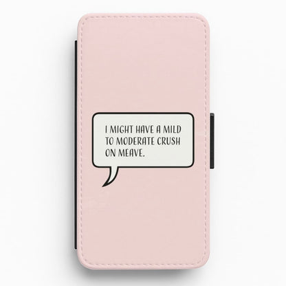 Moderate Crush On Maeve - Sex Education Flip / Wallet Phone Case