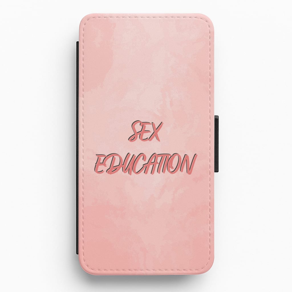 Pink Sex Education Flip / Wallet Phone Case