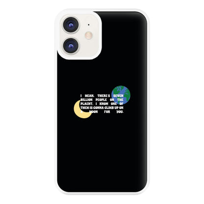 Climb Up On A Moon For You Phone Case for iPhone 12 / 12 Pro