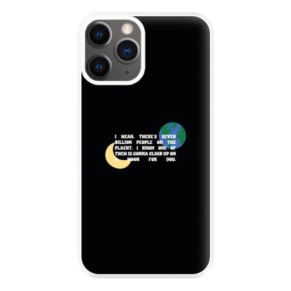 Climb Up On A Moon For You Phone Case for iPhone 12 Pro Max