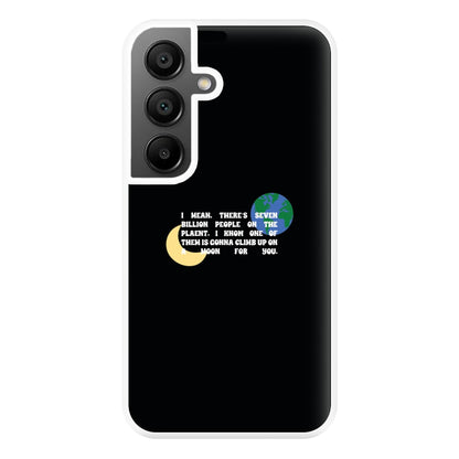 Climb Up On A Moon For You Phone Case for Galaxy A55