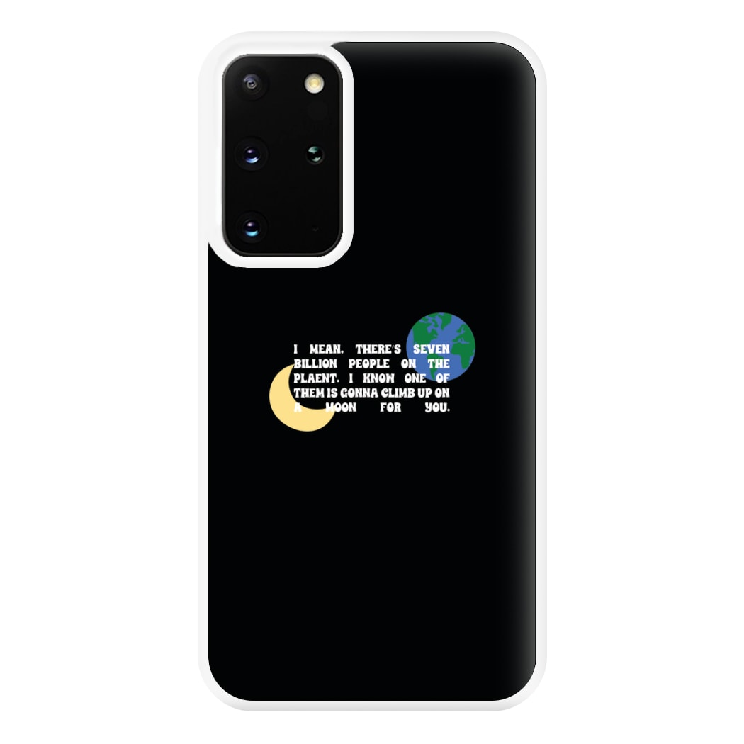 Climb Up On A Moon For You Phone Case for Galaxy S20 Plus