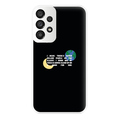 Climb Up On A Moon For You Phone Case for Galaxy A33