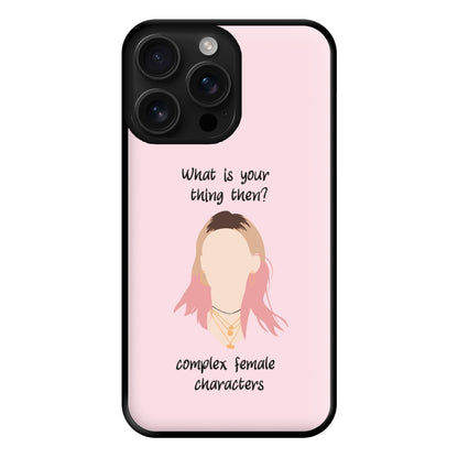 Complex Female Characters Phone Case for iPhone 16 Pro Max