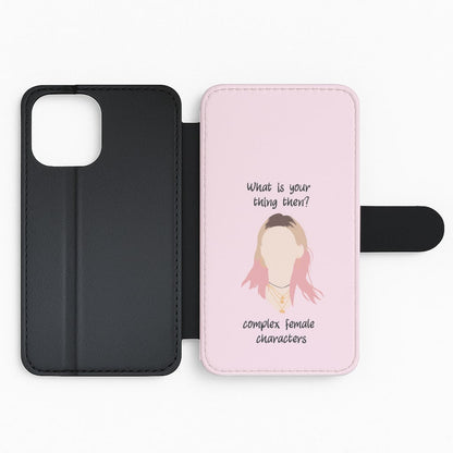 Complex Female Characters - Sex Education Flip Phone Case