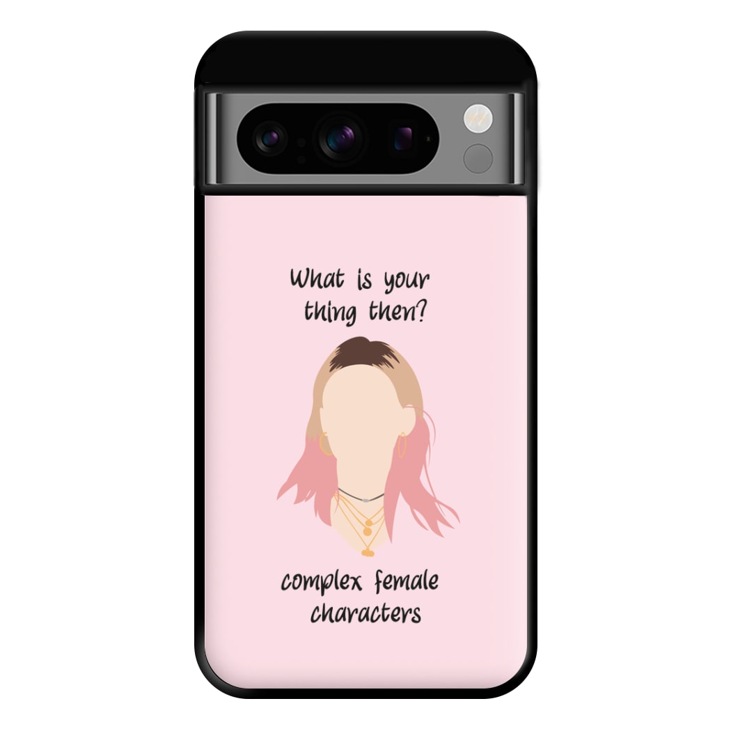 Complex Female Characters Phone Case for Google Pixel 8 Pro