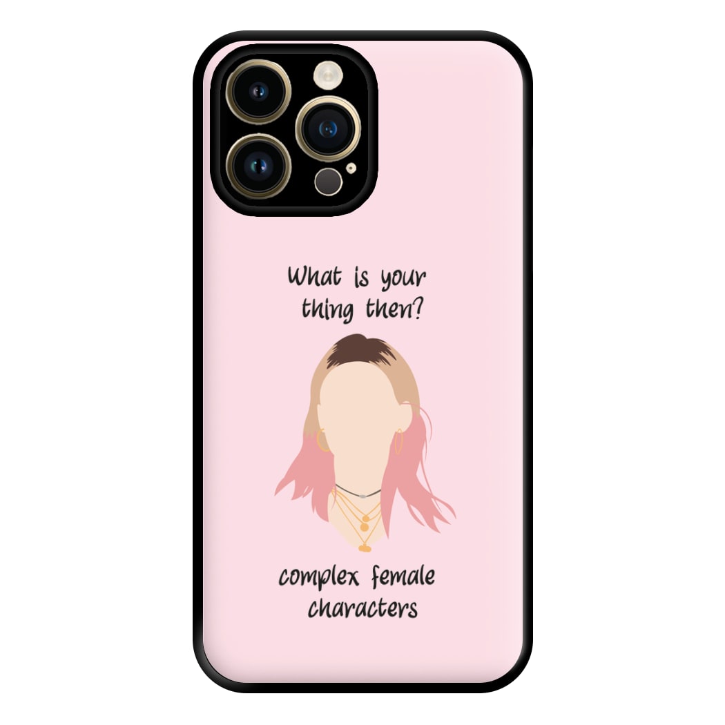 Complex Female Characters Phone Case for iPhone 14 Pro Max