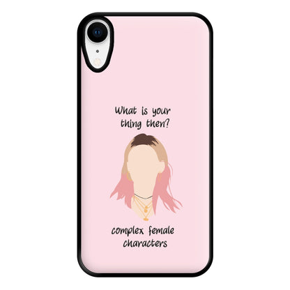 Complex Female Characters Phone Case for iPhone XR