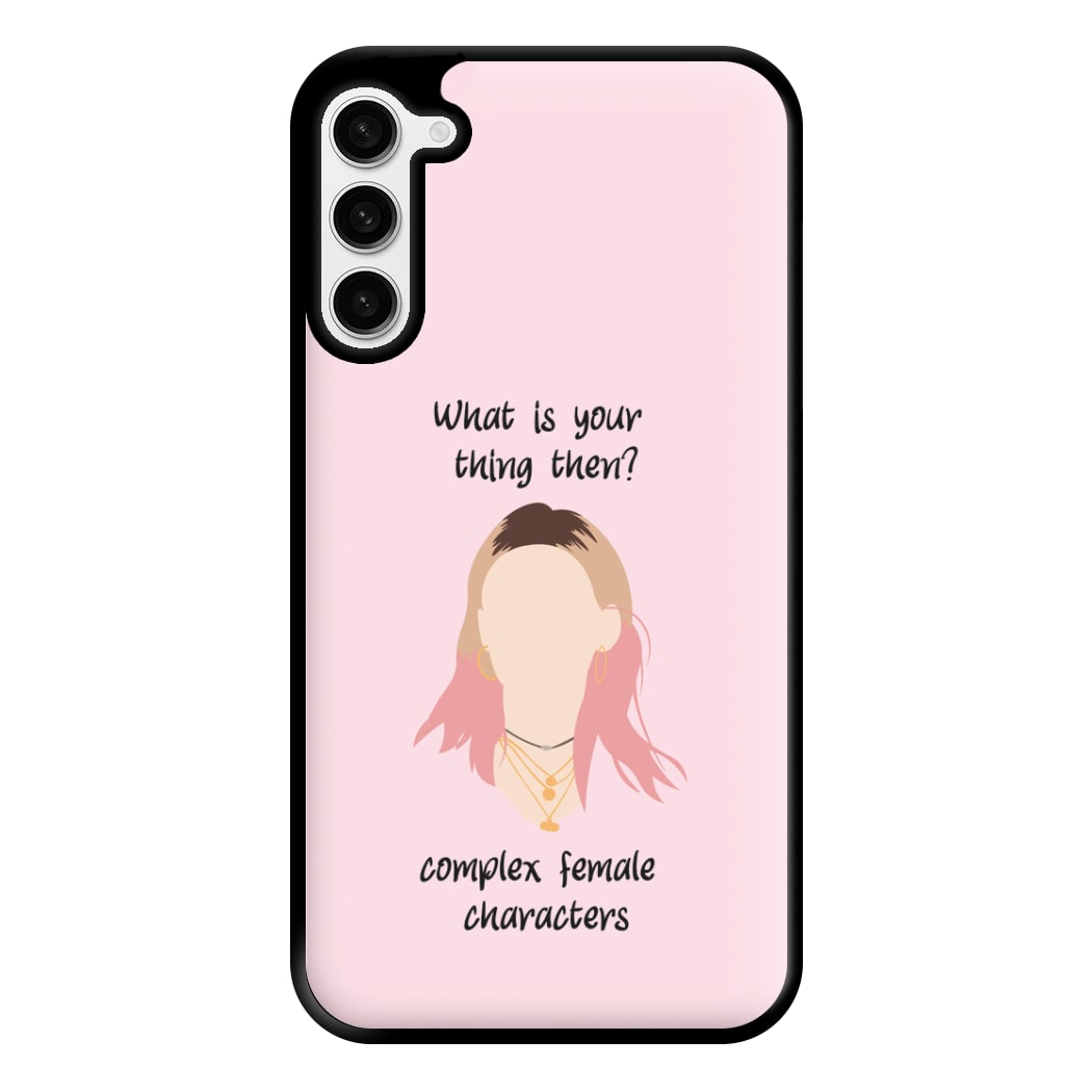 Complex Female Characters Phone Case for Galaxy S23 Plus