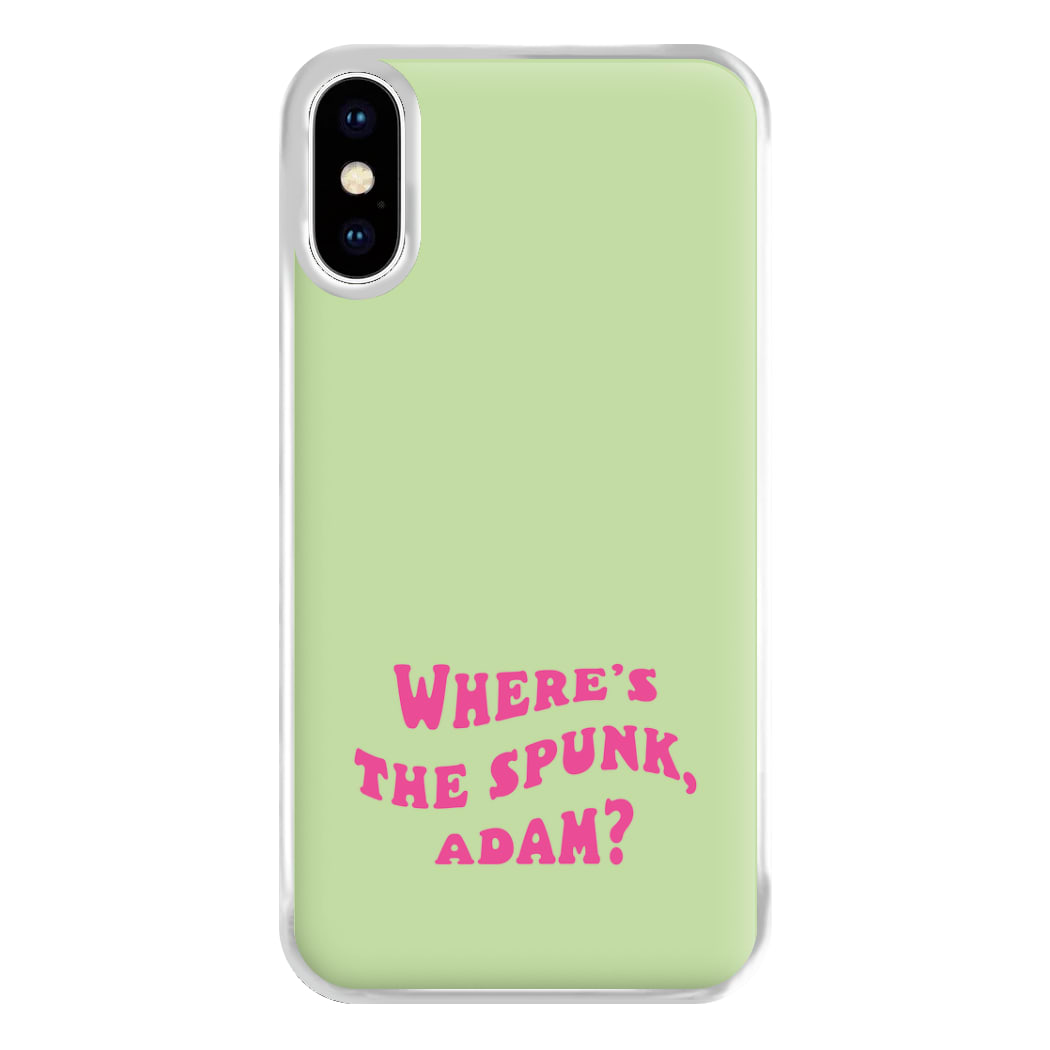 Wheres The Stuff Adam? Phone Case for iPhone XS Max