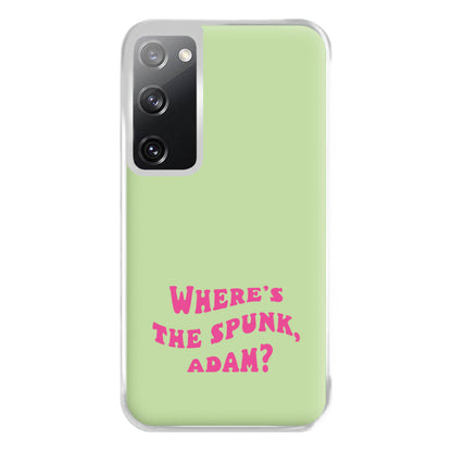 Wheres The Stuff Adam? Phone Case for Galaxy S20