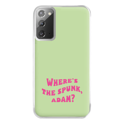 Wheres The Stuff Adam? Phone Case for Galaxy Note 20 Ultra