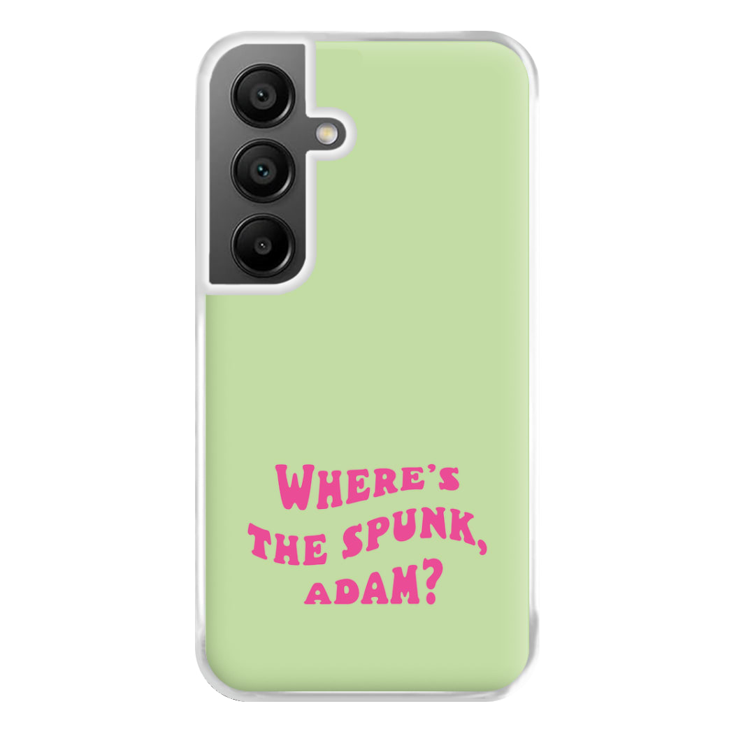 Wheres The Stuff Adam? Phone Case for Galaxy A55