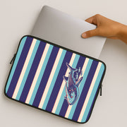 Striped Shark Laptop Sleeve 2