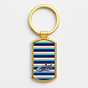 Striped Shark Luxury Keyring 3