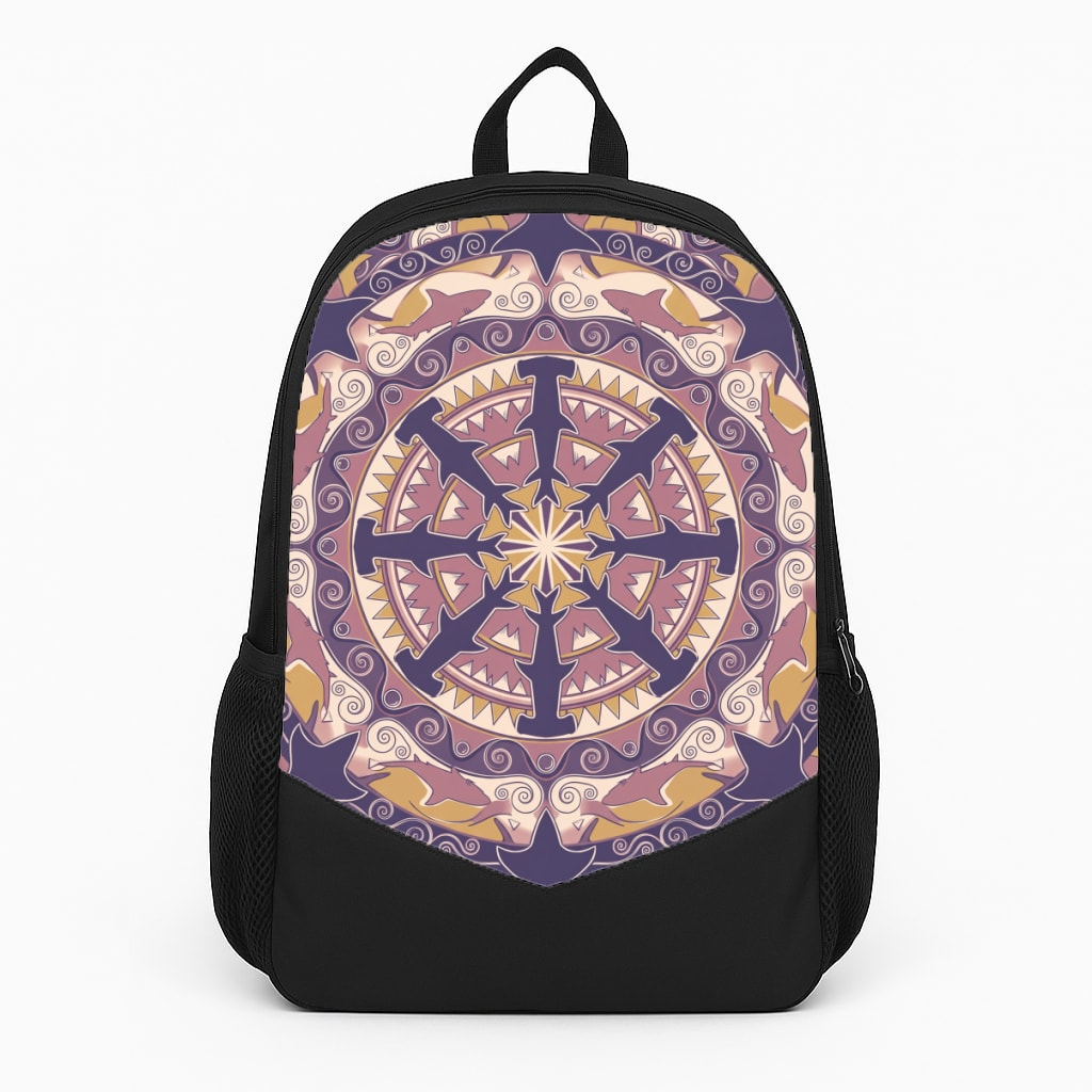 Ornate Sharks Backpack