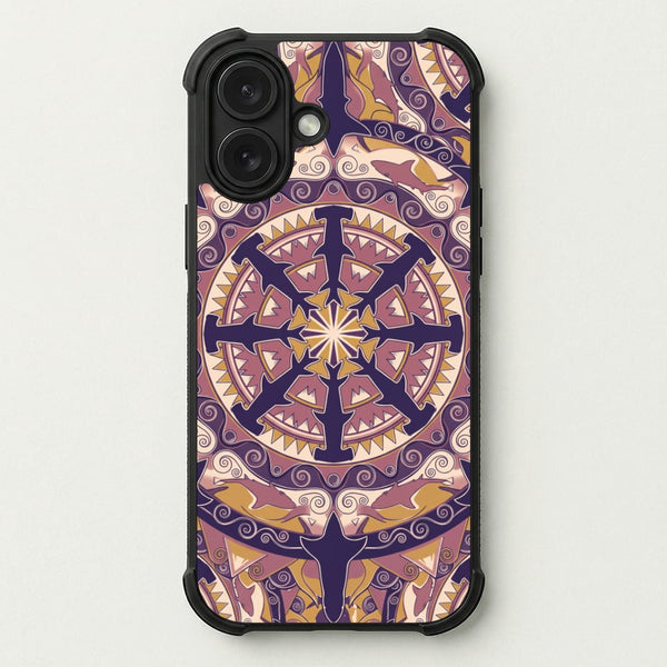 Ornate Sharks Phone Case — Bumper case