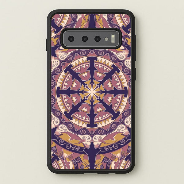Ornate Sharks Phone Case - Galaxy S10 / Standard