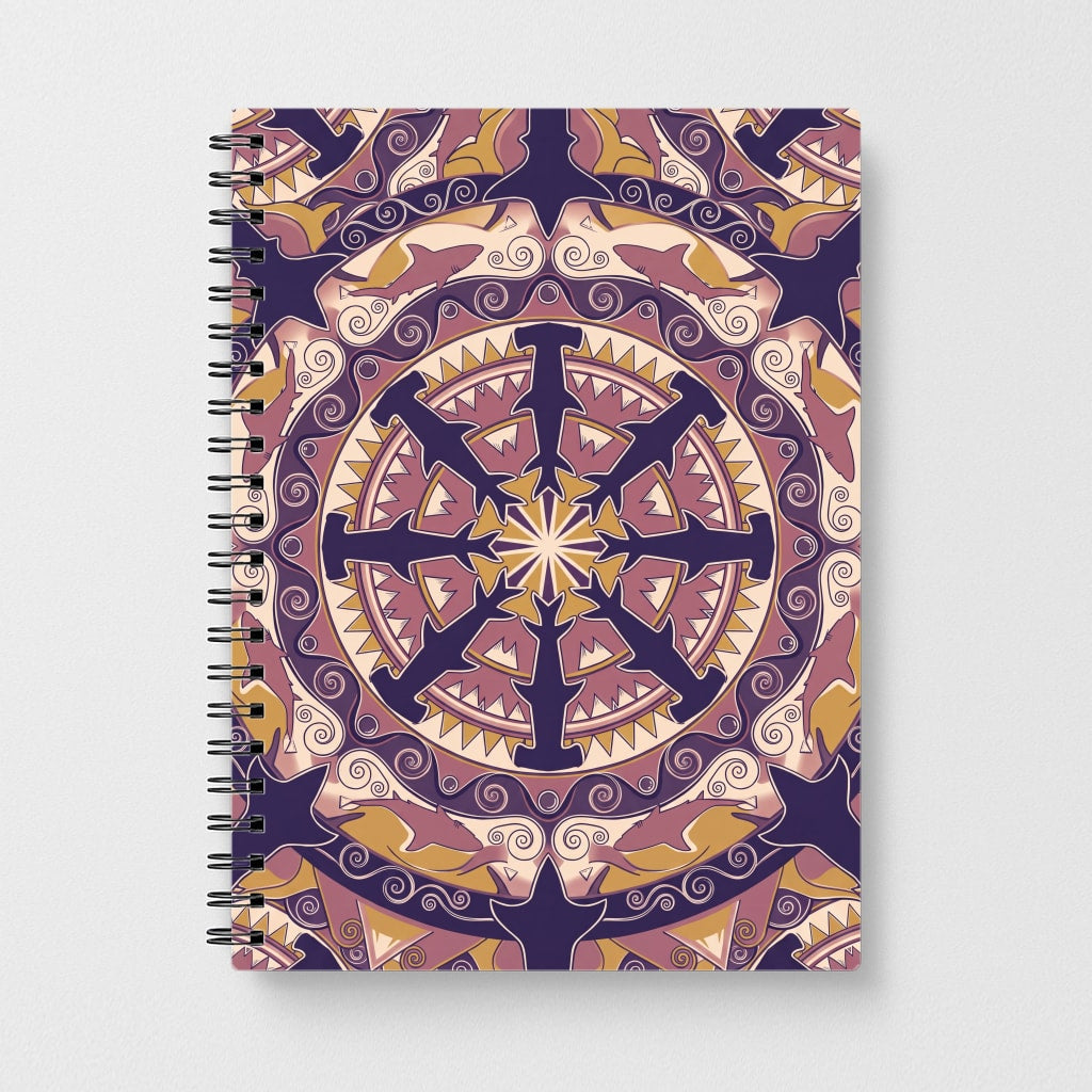 Ornate Sharks Notebook