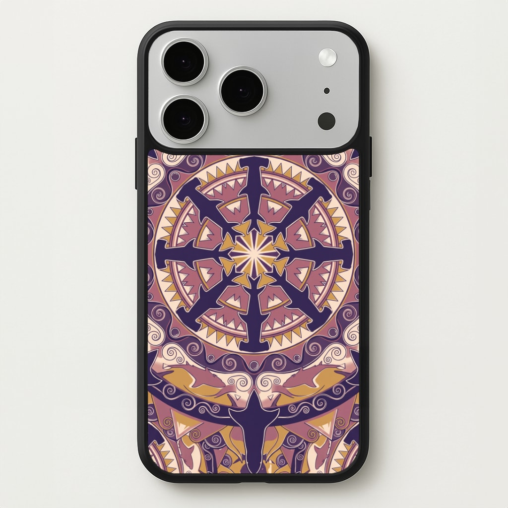 Ornate Sharks Phone Case