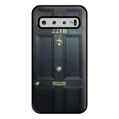 221B Baker Street Door Phone Case for Galaxy S10 Plus