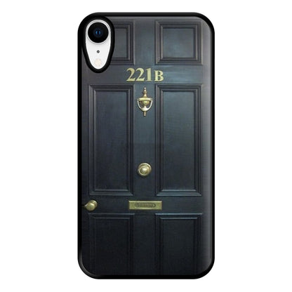 221B Baker Street Door Phone Case for iPhone XR