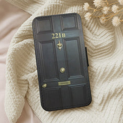 221B Baker Street Door Wallet Phone Case