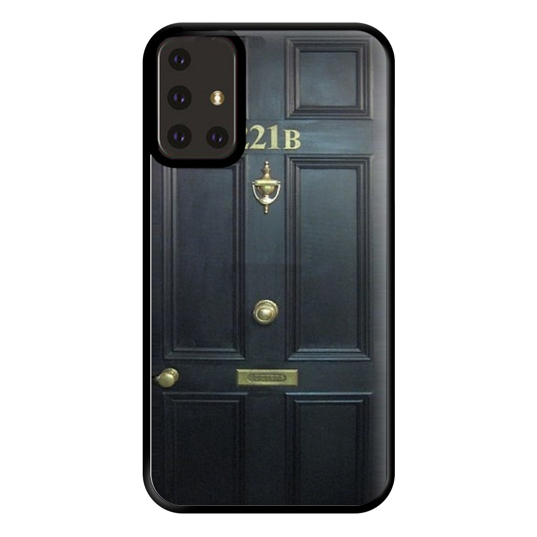 221B Baker Street Door Phone Case for Galaxy A71