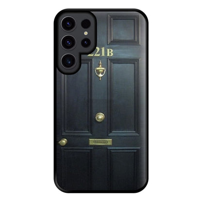 221B Baker Street Door Phone Case for Galaxy S23 Ultra