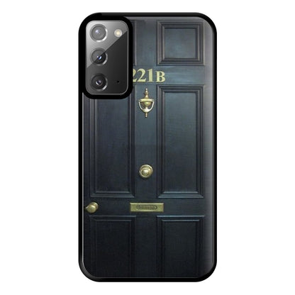 221B Baker Street Door Phone Case for Galaxy Note 20 Ultra