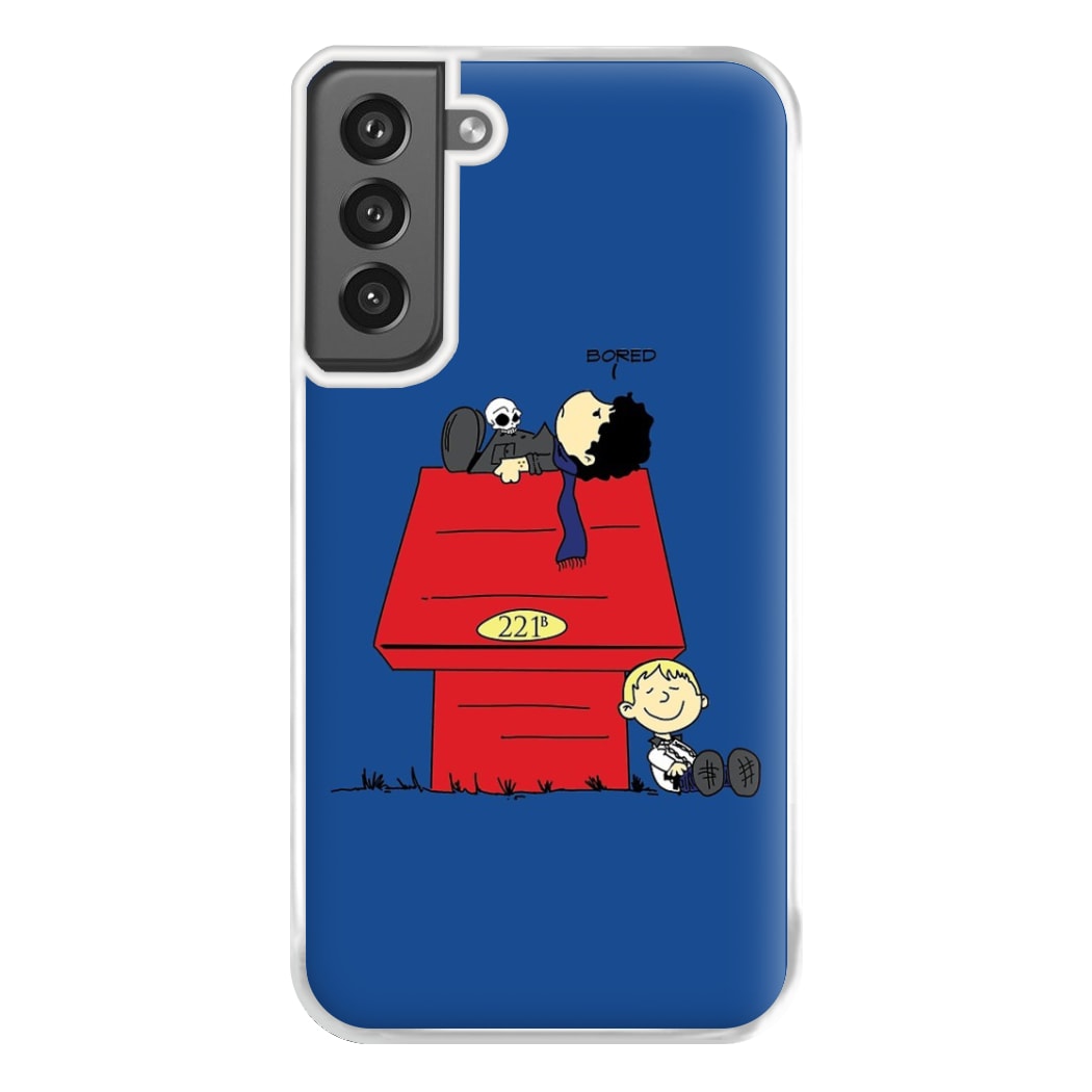 Detective Cartoon Phone Case for Galaxy S21FE