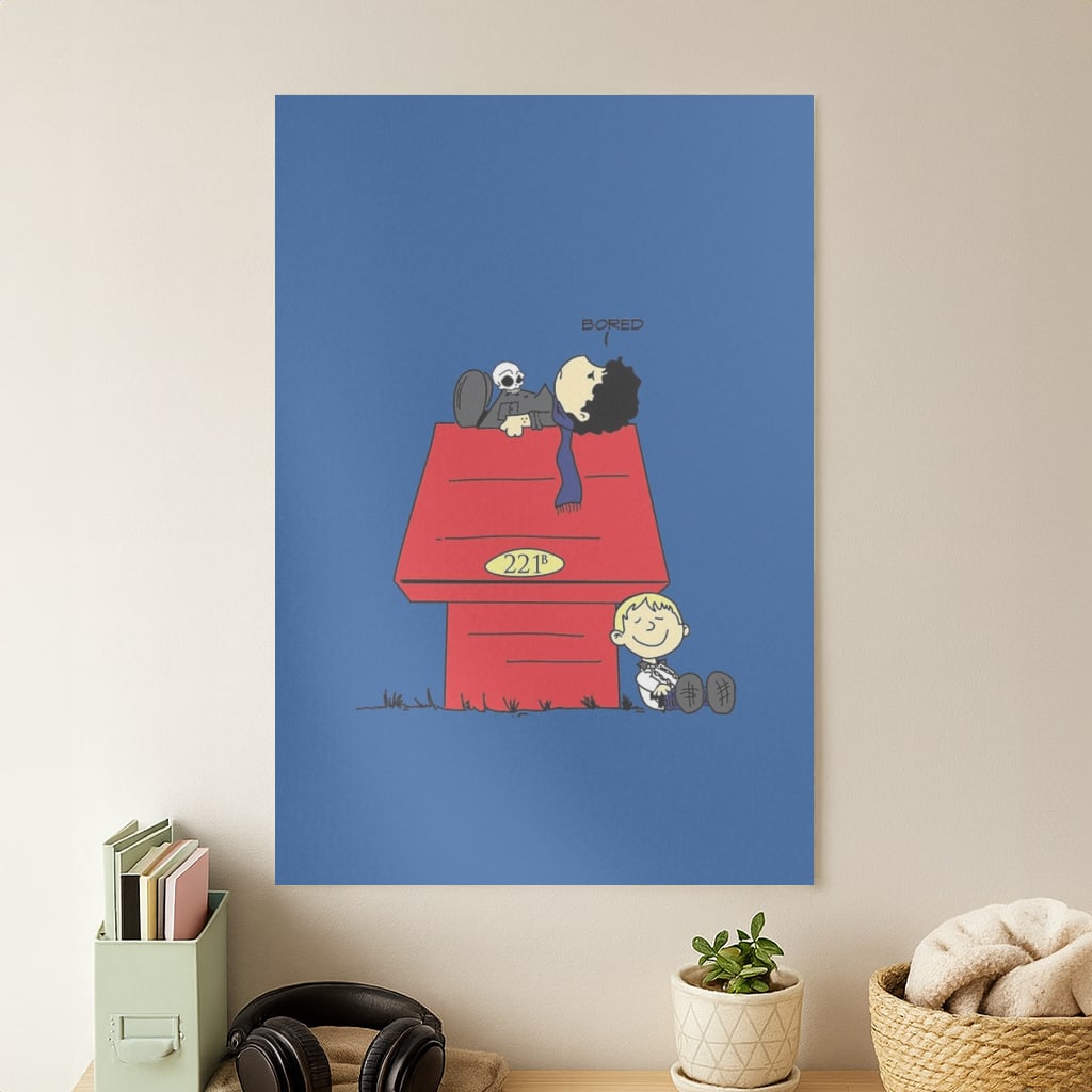 Detective Cartoon Poster
